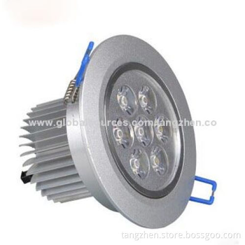 7W LED Ceiling Spotlights, Spotlights Clothing Store Full Of High-Power Spotlights Backdrop